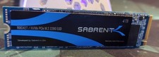 SABRENT Rocket NVMe PCIe 4TB M.2 2280 SSD SB-ROCKET-4TB - Used - Good Condition picture
