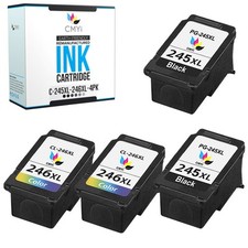 CMYi 4X Compatible Canon Printer Ink 245XL and 246XL 4PK for PIXMA TS3322 TS3350 picture