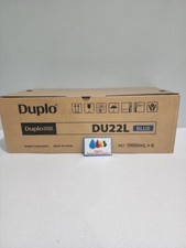 Duplo DP-S550/S850 DU22L BLUE Ink 1000mL X 6 picture