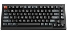 Keychron V1 Ultra 8K Wireless Mechanical Keyboard Red Linear - Black - In Box VG picture