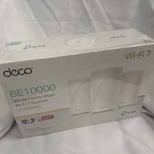TP-LINK Deco BE63 Mesh Wi‑Fi 7 BE10000 Whole Home System 3‑Pack picture
