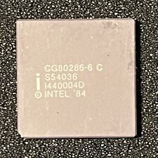 Rare Vintage I44k Fabrication Intel CG80286-6C 80286 CPU picture