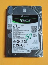 2TB 2000GB Seagate EXOS ST2000NX0253 2.5 15mm PC SATA Hard Drive - [49K Hours] ✅ picture