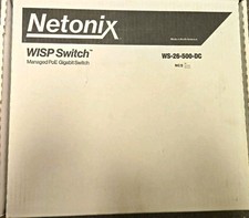 Netonix WS-26-500-DC 26 Port Fully Managed PoE Gigabit Rack Mount Switch picture