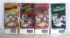 Vintage Video Professor Set Word Access Works 2000 Internet CD picture