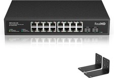 16 Port 2.5G Web Unmanaged Ethernet Network Switch w/16 x 2.5G & 2 x 10G SFP picture
