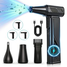 300000 RPM Brushless Electric Air Duster 5 Adjustable Wind Speeds Air Blower NEW picture