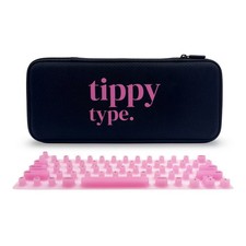 tippy type Keyboard Cover Compatible with Mac - Matte Black: Silicone Flexible picture