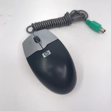 HP N3 Ball Wired PS/2 Mouse 5187-2149 Rev B 2-Button Scroll Wheel Gray picture
