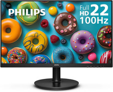 Philips 22 Inch Computer Monitor FHD 100Hz VA VESA Flicker-Free, 221V8LB picture