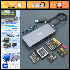 10Gbps 8-in-1 Multi XQD Card Reader for Sony, Lexar, CF, SD, USB-C, Windows/Mac/ picture