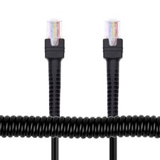 1.0m Retractable Cat6 Ethernet Patch Cable RJ45 Network LAN Coiled Cord picture