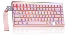 Leobog Aula Hero 75 HE Wireless Keyboard Pink picture
