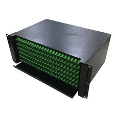Rack Mount Sliding 144 Ports Fiber Optic Patch Panel with SC Pigtail Splice Tray picture