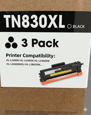 TN830XL Toner Cartridge 3 Pc DCP-L2640DW MFC-L2760DW picture