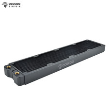 OCOCOO 480mm Radiator Copper 40mm Thick Water Cooling Heat Sink Suitable 120 Fan picture
