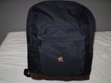 Vintage Apple Multicolored Logo Back Pack picture