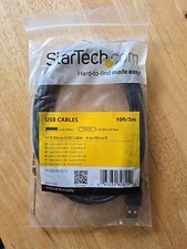 StarTech UUSBHAUB10 10 ft Micro USB Charge Sync Cable A to Micro B Android picture