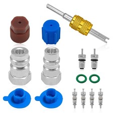 R12 To R134a Conversion Kit,1pair R12 To R134a Convert Adapters,R12 To R134a Ada picture
