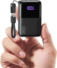 INIU Ultra Mini Power Bank 10000mAh 45W USB-C Fast Charging with Cable picture