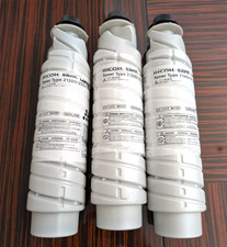Genuine Ricoh Savin Lanier Toner Type 2120D/2522D/5627 Black Lot of 3 picture