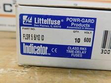 Littelfuse FLSR 5 6/10ID Class RK5 Time Delay Fuse FLSR56/10ID BOX OF 10 NEW CSQ picture