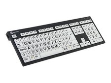 LogicKeyboard XL Print NERO Keyboard QWERTZ German LKB-LPBW-BJPU-DE picture