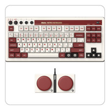8Bitdo Retro Mechanical Keyboard Fami Edition USB Bluetooth For PC picture
