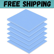 6 Pcs Thermal Pad 100 X 100 Mm, 0.5 Mm, 1 Mm, 1.5 Mm, 2 Mm, 2.5 Mm, 3 Mm Heat Re picture