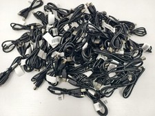 Lot Of 90 USB To USB Type-B Male Cables Black 28in 2ft Round Printer Cable picture