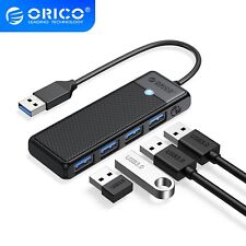 ORICO 4-Port HUB USB 3.0 Data Hub Adapter Portable Cable for MacBook/Laptop/PC picture