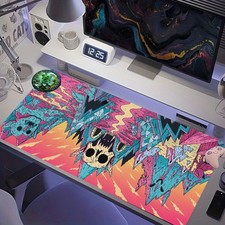 1pc 2D Oversized Gaming Mouse Pad with Edge Design, Washable And Durable, Suit picture
