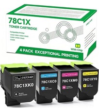 Toner Cartridge Compatible for Lexmark CS421 CS521 CS522 CS622 CX521 CX522 CX622 picture
