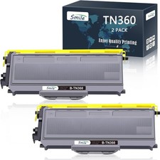 2x TN360 Toner Cartridge Fit for Brother HL-2140 2170W MFC-7340 7840W High Yield picture