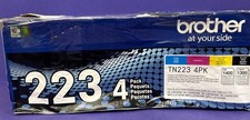 *Deformed Box* Brother TN223 4PK Black/Cyan/Magenta/Yellow Cartridges picture