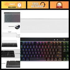 Clear Acrylic Dust Cover for Tenkeyless TKL Mechanical Gaming Keyboard - Fits 87 picture