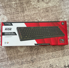 HyperX Alloy Rise Gaming Wired Illuminated Hot-Swappable QWERTY Black picture