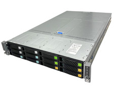 Intel S2600TP 4-Node Server 8x Xeon E5-2620 v4, 12x 10TB HDD, 256GB DDR4, 2x PS picture