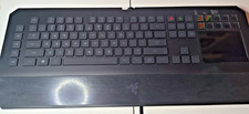 Razer DeathStalker Ultimate RZ03-0079 Gaming Keyboard Switchblade LCD Used picture