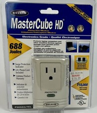 Belkin MasterCubeHD Surge Protector F5H594c 688 Joules Phone/Modem Vintage 1999 picture