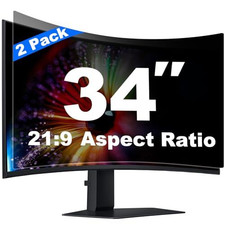 [2 Pack] 34 Inch Computer 【2Pack】34 (Diagonal) - 21:9 Aspect Ratio picture
