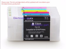 Empty Refillable Ink Cartridges for Fujifilm frontier-s DX100 With Chip 6pcs/set picture