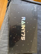 WOBKEY Rainy75 Pro 75% Aluminum Wireless Mechanical Keyboard Silver - New Sealed picture