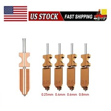 Quick Detachable Nozzle For Flashforge AD5X Hotend Nozzle 0.25/0.4/0.6/0.8MM USA picture