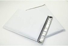 6X9 2000 & 9X12 100 Poly Mailers Envelopes Plastic Bags White Self Seal Bag picture