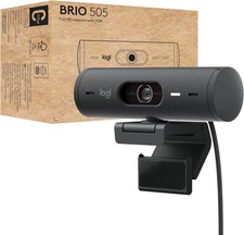 Logitech - Brio 505 Full HD Webcam with Auto Light Correction, Auto-Framing picture