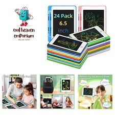 24 Pack LCD Writing Tablet for Kids, 6.5 Inch Colorful Doodle Board Drawing T... picture
