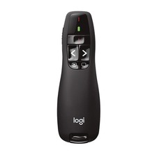 Logitech R400 Wireless Presentation Remote Red Laser USB-A PowerPoint Clicker picture