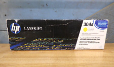 Genuine HP 304A Yellow LaserJet Toner Cartridge •CC532A • Sealed Box picture