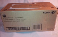 2 GENUINE Xerox 006R01552 Toner Cartridges & Waste Box WorkCentre 5865 5875 5890 picture